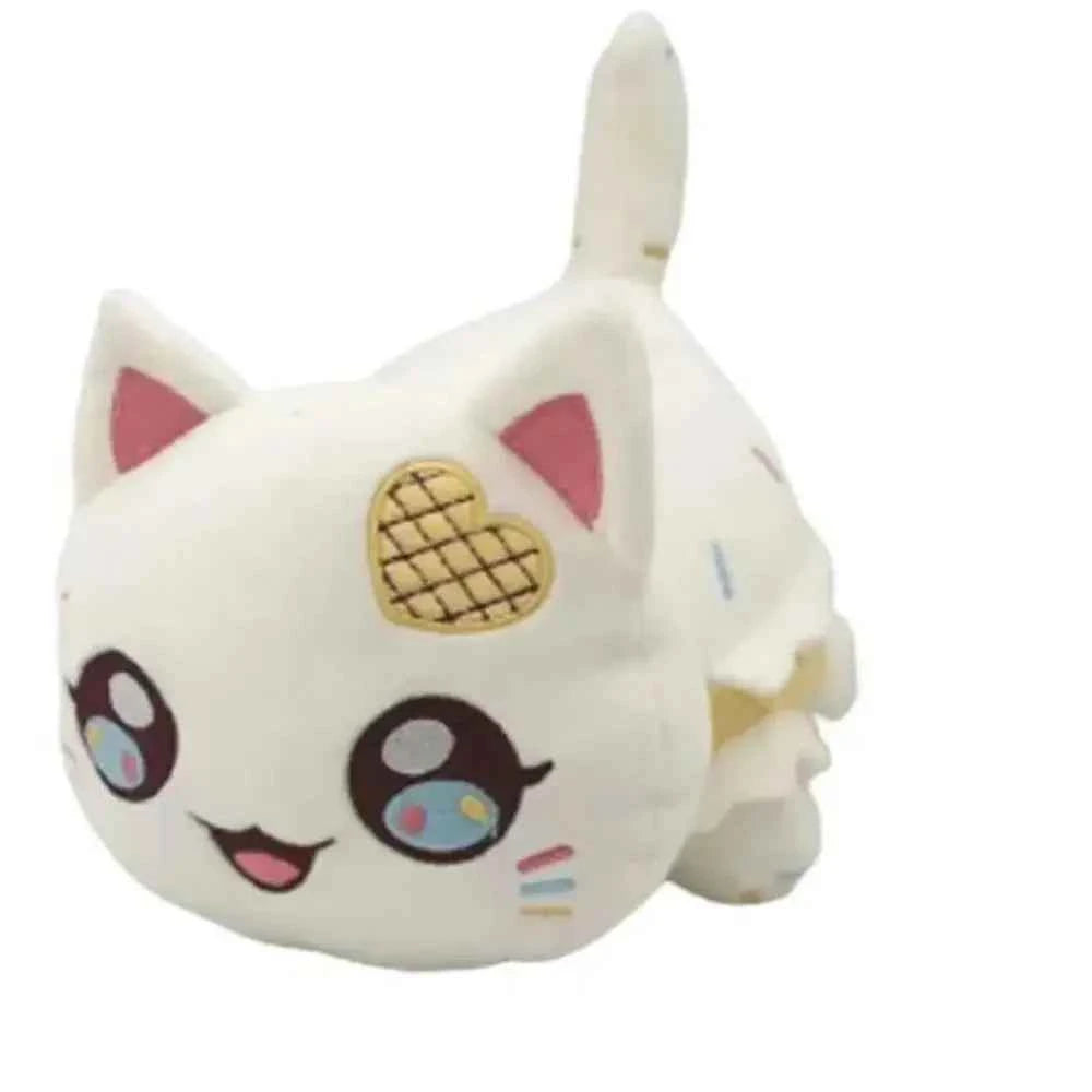 Aphmau Meows Cat Plush Toy Soft Meemeow Stuffed Donut Cat Plushes Kawaii French Fry Cheeseburger Food Plush Doll Birthday Gifts