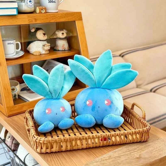 Lovely Oddish Plush Toy Stuffed Anime Grass Attribute Monster Plushies Throw Pillow Sofa Bed Cushion Home Decor Gifts