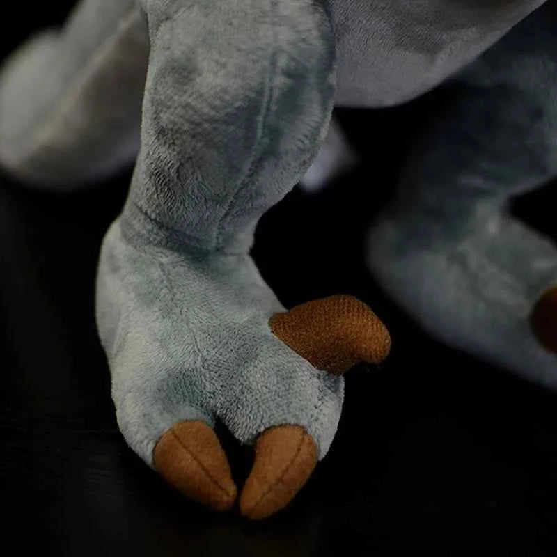 Realistic Velociraptor Plush Toy – Soft Dinosaur Stuffed Animal