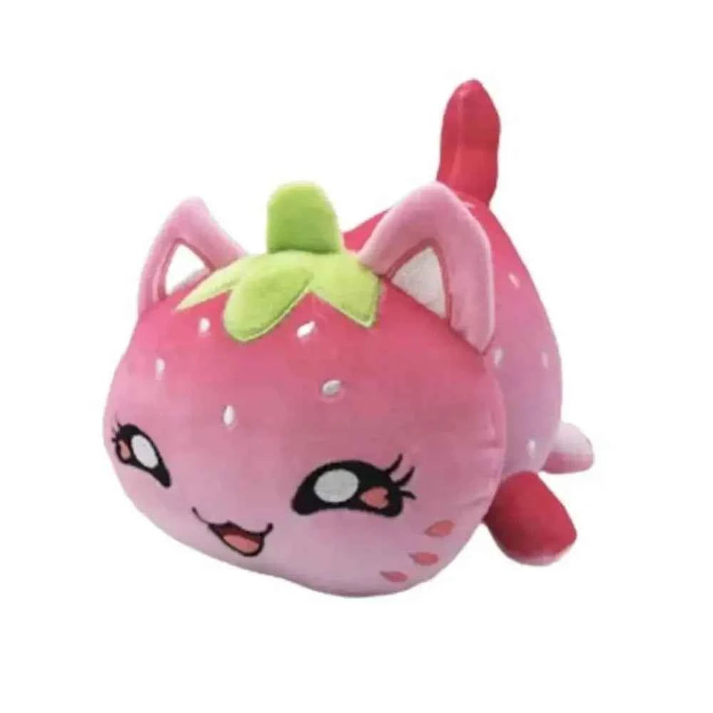 Aphmau Meows Cat Plush Toy Soft Meemeow Stuffed Donut Cat Plushes Kawaii French Fry Cheeseburger Food Plush Doll Birthday Gifts