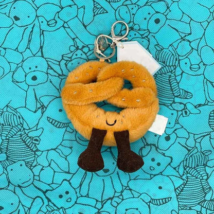 Marshmallow Plush Toy, Mini Cherry Charm, Jellyfish Plush Toy, Watermelon, Sunflower, JC Sour Pickle Bag Charm
