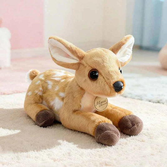 25cm Kawaii Giraffe Plush Toy - Stuffed Soft Giraffe Doll for Kids Lovely Deer Room Decor Birthday Gift 25cm
