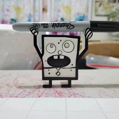 3D printed pencil holder DoodleBob Pencil holder Office Pen