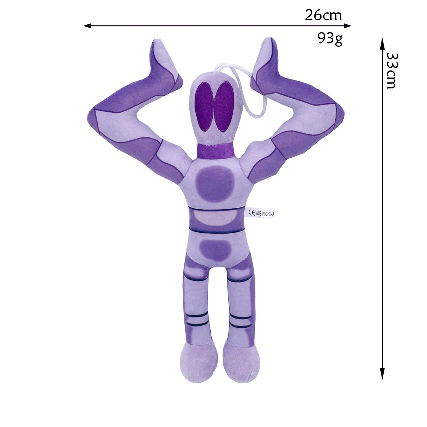 Digital Circus Character Plush Toy – Soft Stuffed Rabbit & Clown Doll Puppet 8.7"-9.8" (22-25cm)