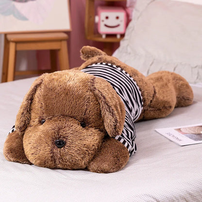 Giant Dog Plush Pillow – Soft Stuffed Animal Body Cushion