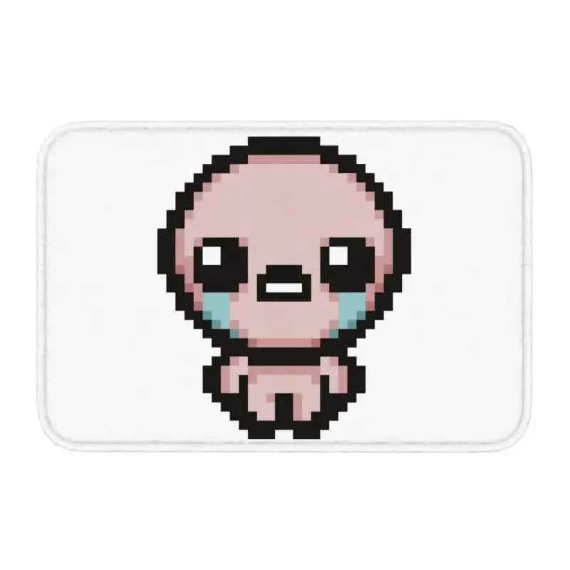 The Binding Of Isaac Pixel Front Floor Door Entrance Mat Indoor Bathroom Kitchen Doormat Living Room Carpet Rug