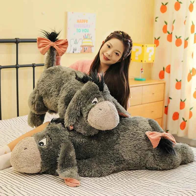 Cute Donkey Plush Body Pillow – Soft Long Stuffed Animal