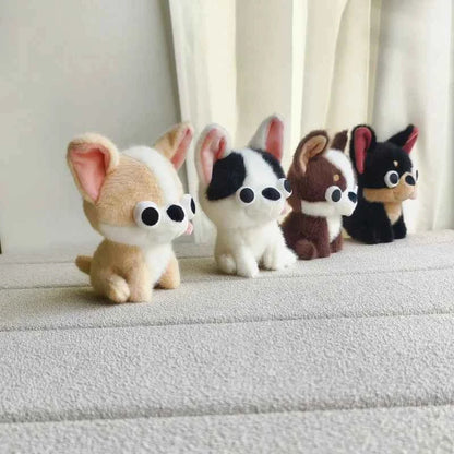 Cute Chihuahua Plush Toy – Big Eyes Puppy Stuffed Animal