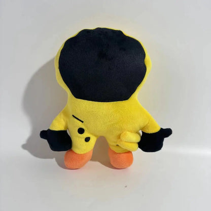 Kawaii Backrooms Horror Game Plush Doll - Soft Stuffed Smiler Faceling Wanderer Halloween Gift Wanderer-25cm (9.8")