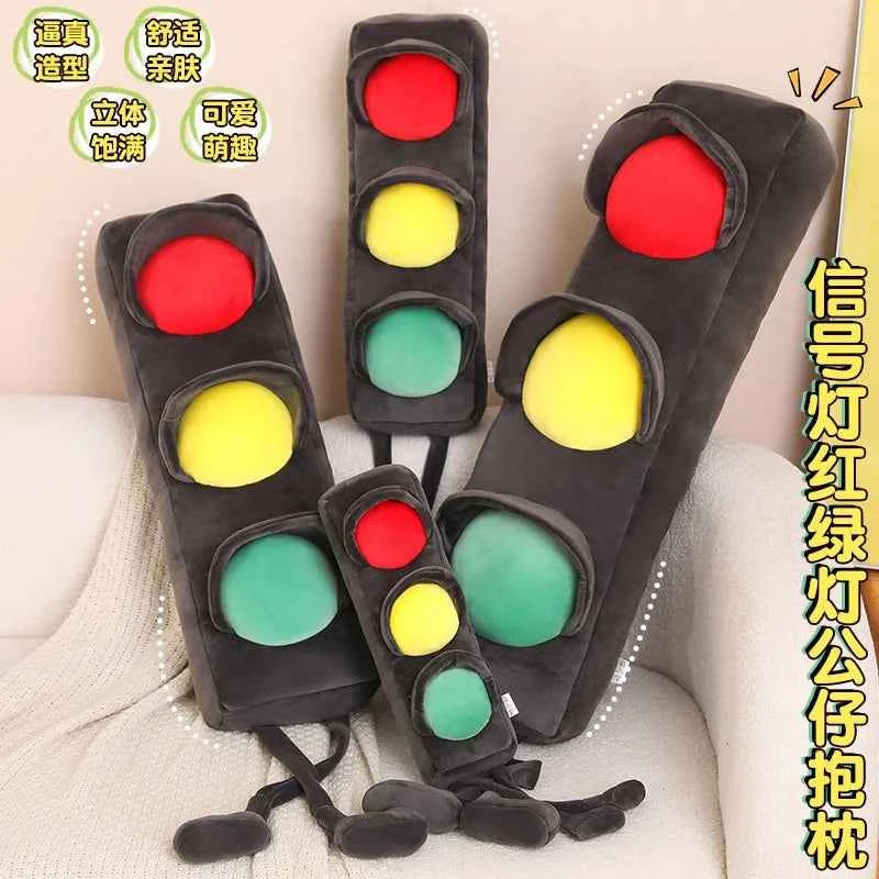 Traffic Light Plush Toy – Giant Funny Signal Light Stuffed Pillow