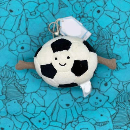 Marshmallow Plush Toy, Mini Cherry Charm, Jellyfish Plush Toy, Watermelon, Sunflower, JC Sour Pickle Bag Charm