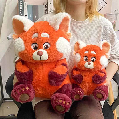 Kawaii Red Panda Plush Toy - Soft Cuddly Stuffed Animal Inspired by Turning Red, 3 Sizes
