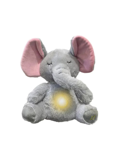 Breathing Teddy Bear Plush Toy – Music & Light Interactive Companion