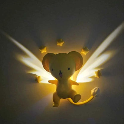 Kawaii Cerberus Night Light - Cardcaptor Sakura Anime Peripheral Rechargeable Lamp