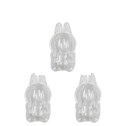 Labubu Protective Cover Labubu Protector Case Sitting Party Transparent Protective Shell Dust Cover Doll Transparent Cover