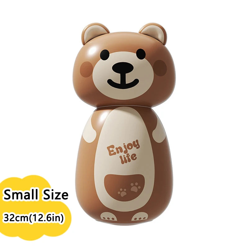 Kawaii Panda Inflatable Punching Bag Tumbler – Kids Boxing Wobbler Bop Bag Indoor Outdoor Toy (2 Sizes) D-S-32cm