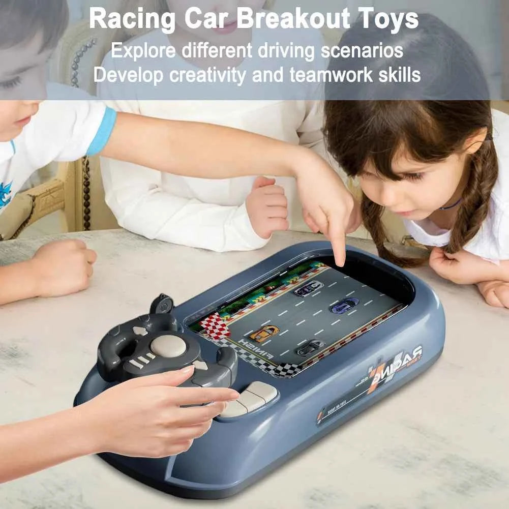 Kids Electronic Steering Wheel Racing Game Toy – Interactive Simulation Driving Toy (5 Colors)