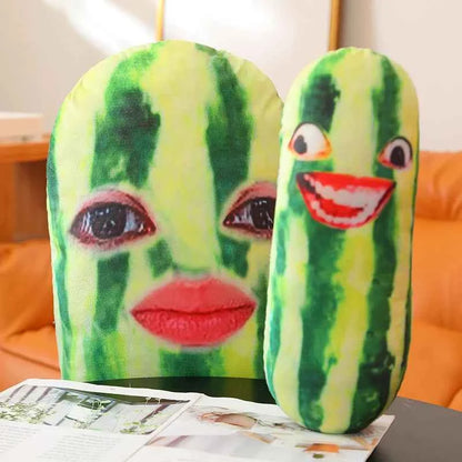 Funny Cucumber Plush Pillow – Long Vegetable Body Cushion
