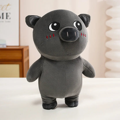 Kawaii Demon Pig Plush Toy – Cute Devil Pig Stuffed Animal Doll Style D 12.6" (32cm)