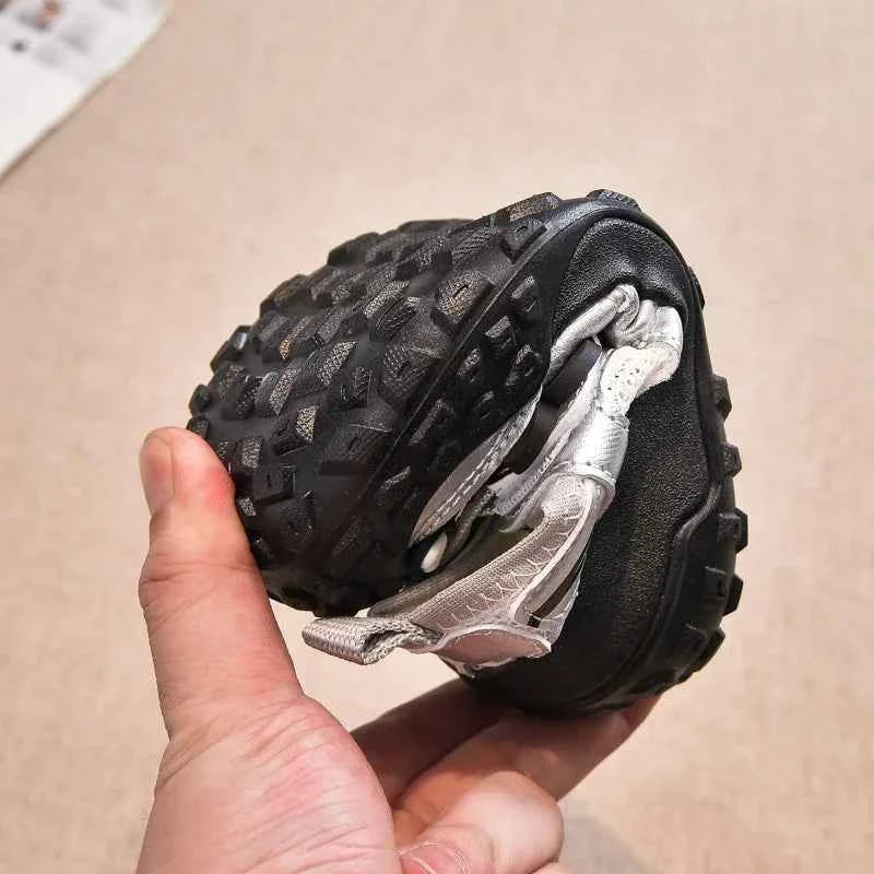 Hello Kitty Girl Shoes Princess My Melody Sanrios New Summer Fashion Soft Bottom Child Sports Sandals Hollow Single Sandals