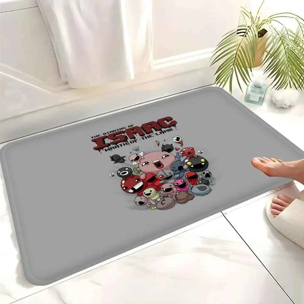 Game The Binding Of Isaac Entrance Door Mat Washable Non-Slip Living Room Sofa Chairs Area Mat Kitchen Welcome Doormat