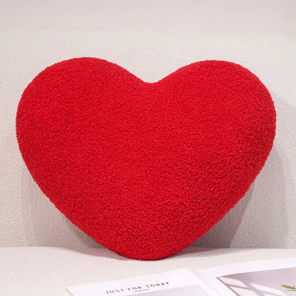 Kawaii English Letter Plush Pillow – Soft Stuffed Alphabet Sofa Cushion & Kids Learning Toy (A–Z + Heart) Heart