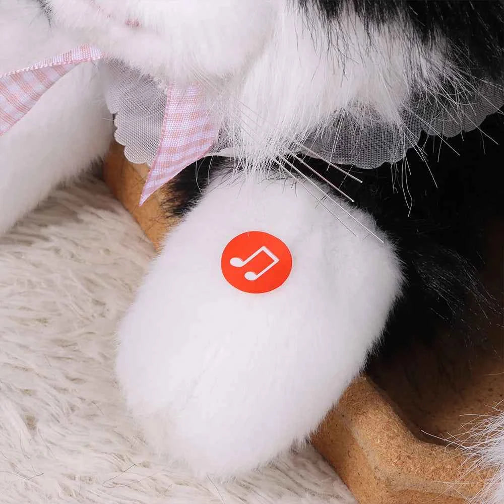 Kawaii Simulation Ragdoll Cat Plush Doll - Soft Lifelike Voiced Kitten Toy and Gift in 11 Colors, 40cm