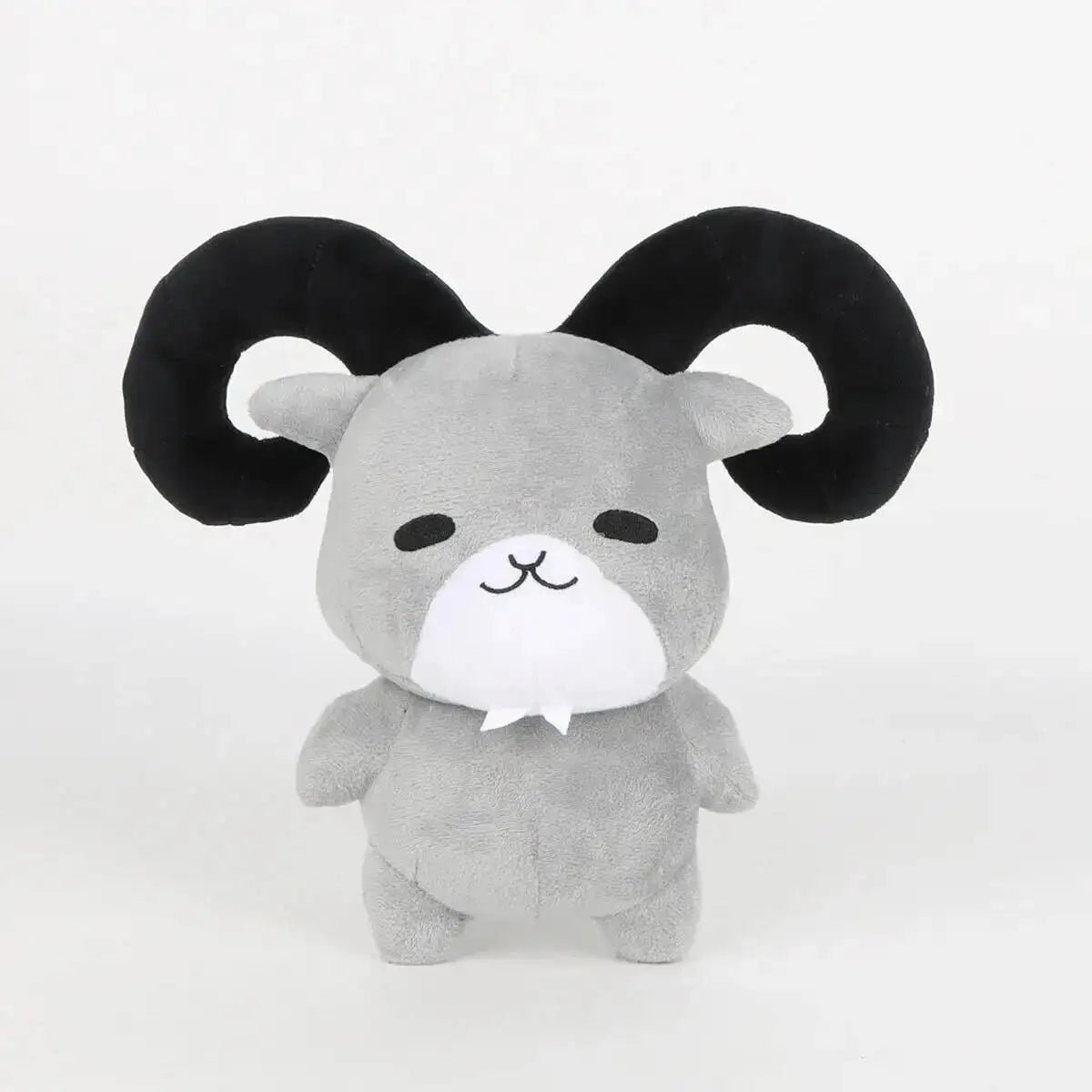 Forest Animal Plush Toy – Elk Deer & Owl Stuffed Doll 25cm gray goat