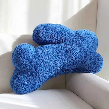 Simple Wind INS Kawaii Animal Rabbit Plush Stuffed Toy Doll Blue 55*40*15cm (21.7"x15.7"x5.9")