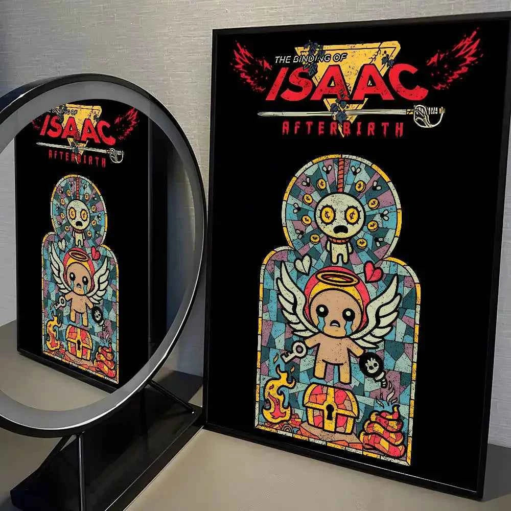 The Binding Of Isaac Poster - High Quality PVC Aesthetic Wall Decoration Painting