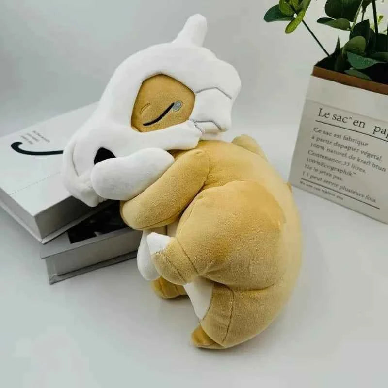 Cute Sleeping Dinosaur Plush Toy – Soft Cartoon Dino Pillow Cushion (12.6" / 32cm)