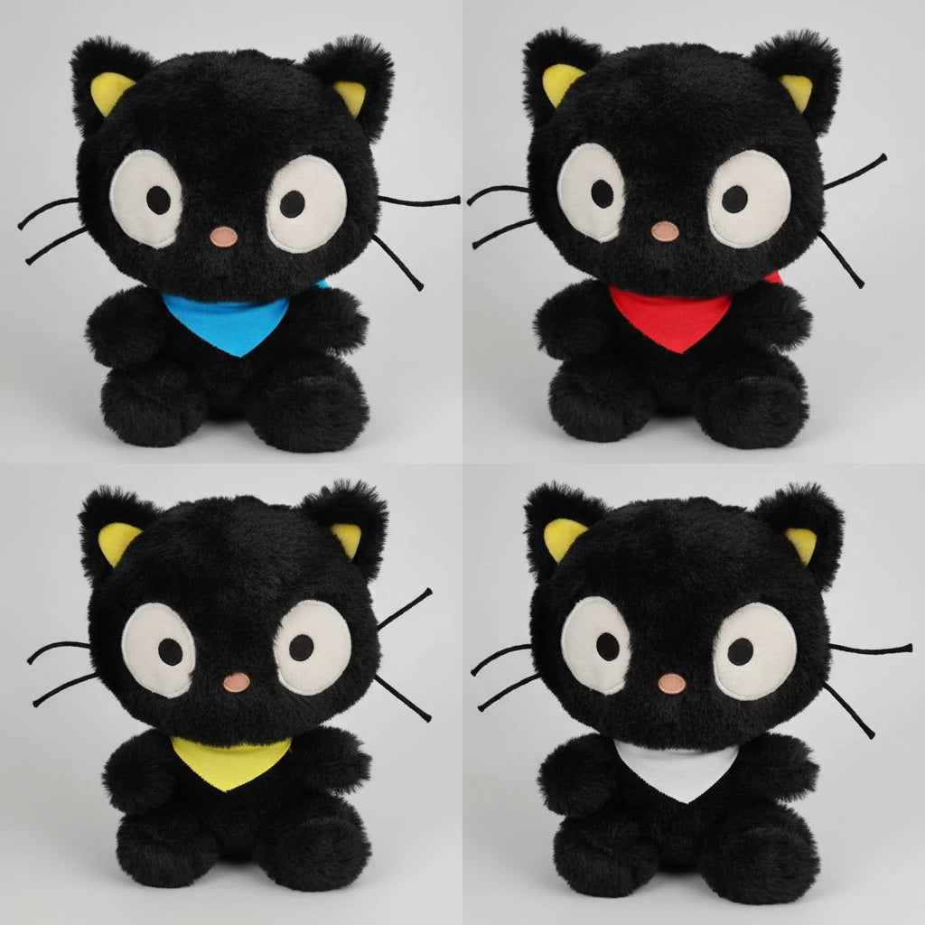 Cartoon Black Chococat Plush Chocolate Cat Plush Toys Animal Stuffed Plush Soft Doll Cute Mini Toys Child'S Birthday Gift
