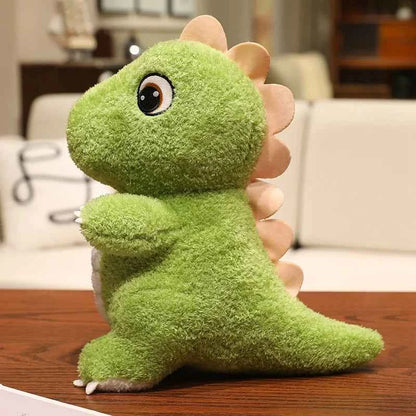 25/35/45CM Cute Green Dinosaurs Plush Toy Soft Stuffed Animal Doll Soothing Accompanying For Bedroom Christmas Gifts