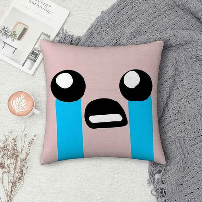 The Binding of Isaac Pillow Case - Double-sided Print Plush Square Throw Cushion Decor
