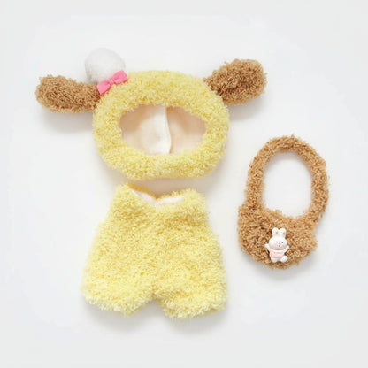 For Labubu V1 V2 Idol 17cm Cute Doll Clothes Fashion Sweater Outfit Accessories Party Sweater Clothing Cute Decoration Gifts