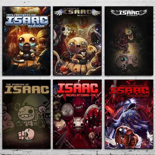 The Binding Of Isaac Poster - High Quality PVC Aesthetic Wall Decoration Painting