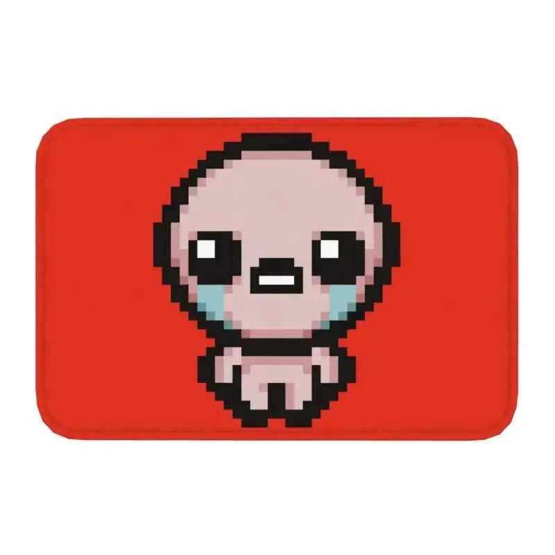 The Binding Of Isaac Pixel Front Floor Door Entrance Mat Indoor Bathroom Kitchen Doormat Living Room Carpet Rug