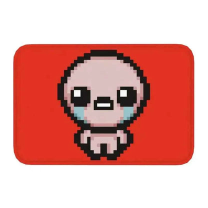 The Binding Of Isaac Pixel Front Floor Door Entrance Mat Indoor Bathroom Kitchen Doormat Living Room Carpet Rug