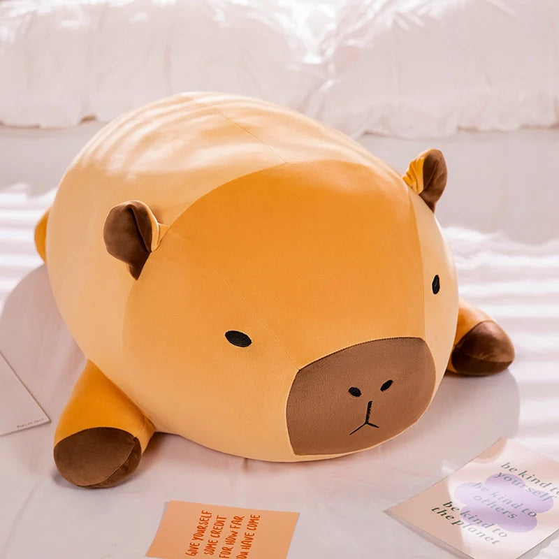 Fatty Capybara Plush Pillow – Kawaii Standing Animal Bolster