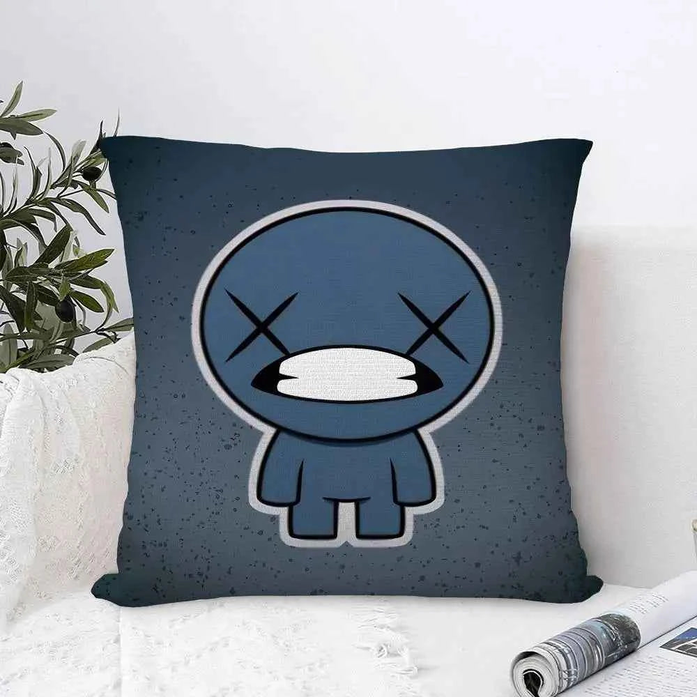 The Binding of Isaac Pillow Case - Double-sided Print Plush Square Throw Cushion Decor