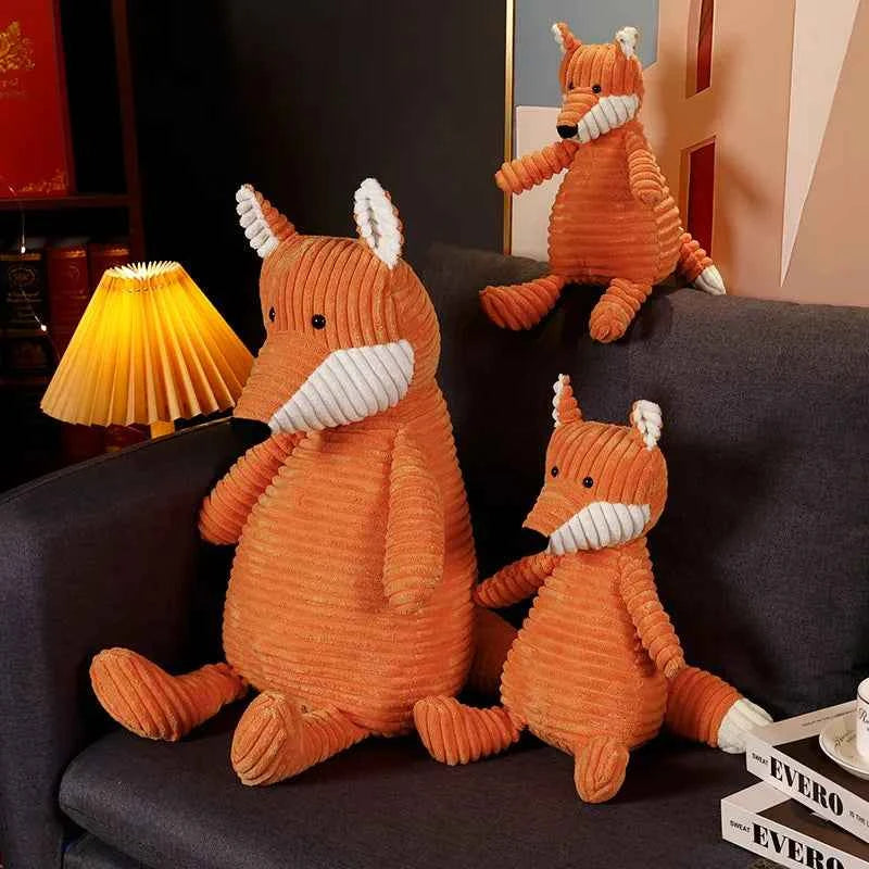 Kawaii Fox Plush Doll - Soft Stuffed Animal Inspired by Hidden Love Drama, 3 Sizes Fox