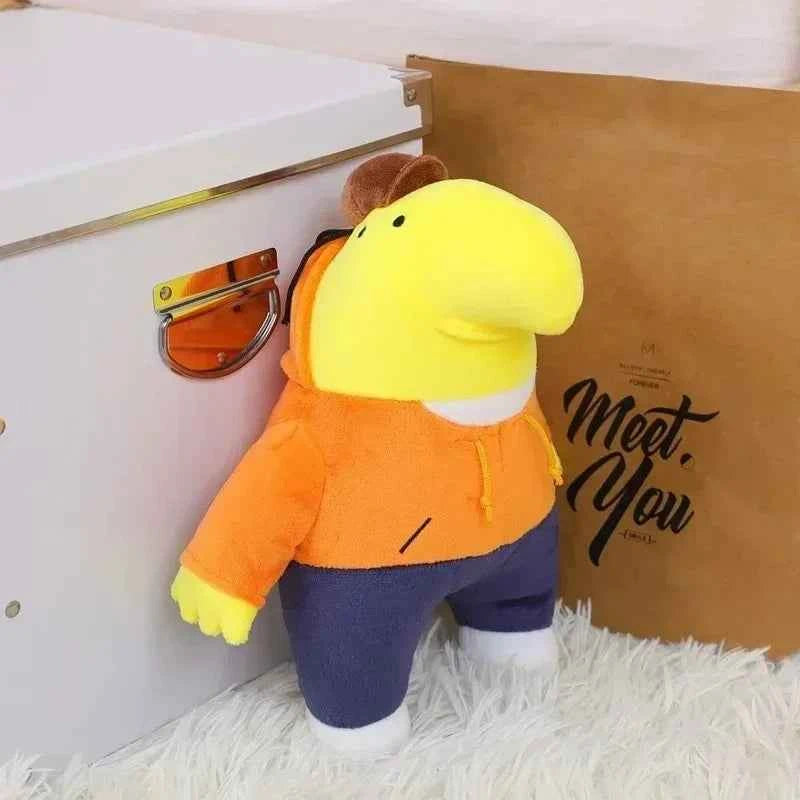 2026 Hot New/Smiling Friends Plush Toy Mr frog Soft Stuffed Toy Kawaii Home Decoration Doll Smiling Friends Gifts Toy for Kids