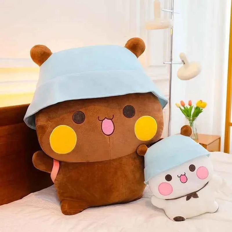 Kawaii Panda Plush Stuffed Animal – Soft Cartoon Panda Bear Pillow Toy (Single & Bundle)