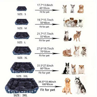 Convertible Dog Bed Sofa House – Soft Indoor Pet Bed for Medium to Large Dogs