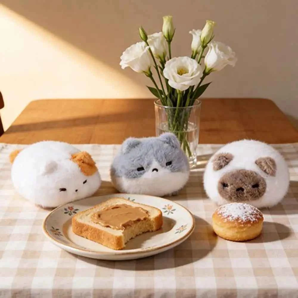Kawaii Lazy Cat Wrist Pillow – 10 cm