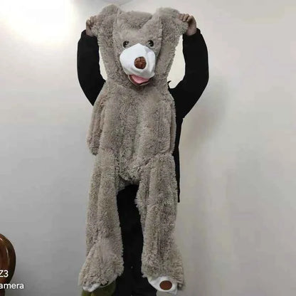 Giant Unstuffed Teddy Bear Plush Skin (39.4-102.4 in) - Empty Cover Shell Gift