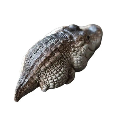 Mini Chubby Crocodile Figurine Realistic Little Gift A