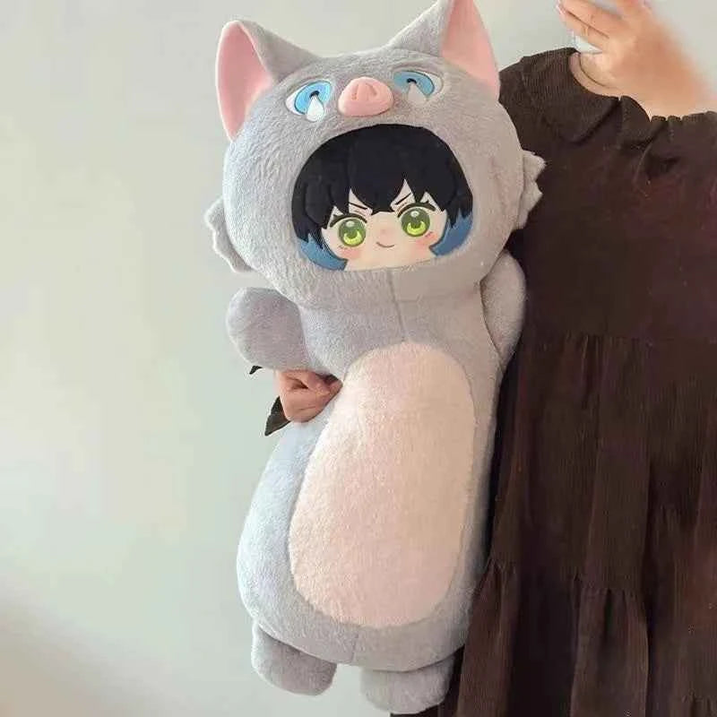 Boar Warrior Plush Body Pillow – Giant Anime-Inspired Stuffed Cushion