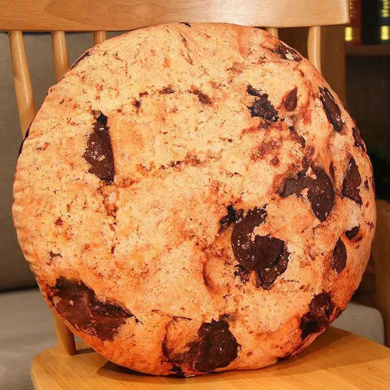 45cm (17.7") Cookie Plush Pillow – Cute Biscuit Cushion Soft Funny Sofa & Bed Decor Toy 4 45cm (17.7")
