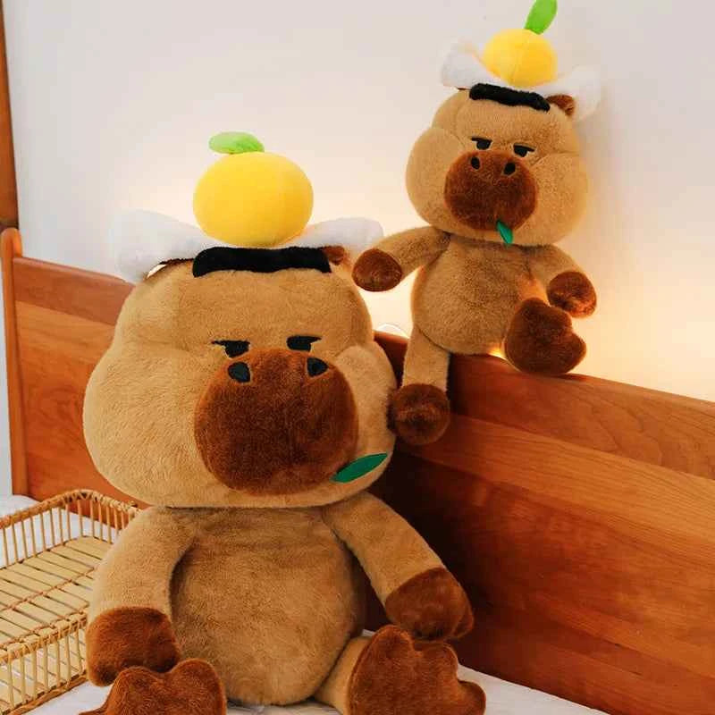 Cute Capybara Plush Toy – Soft Stuffed Animal Pillow
